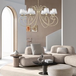 Люстра Петрасвет S3152-8, 8хЕ14 макс, 60Вт