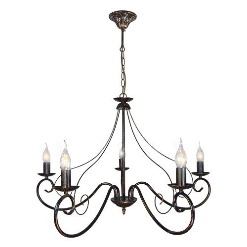 Люстра подвесная интерьерная S1236-5