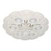 Люстра светодиодная потолочная LED плоская круглая S2419-6