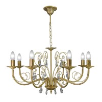 Люстра Петрасвет S1199-8, 8хЕ14 макс, 60Вт