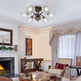 Люстра Петрасвет S2427-6, 6хЕ27 макс, 60Вт