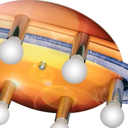 Люстра Петрасвет S2379-6, 6xE14 макс, 60Вт Сатурн