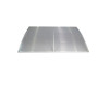 Козырёк над входной дверью металлический S4003 Белый